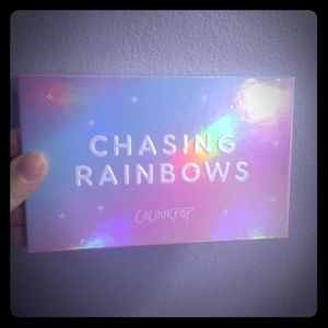 Colour pop chasing rainbows palette